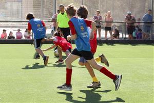 Torneig de futbol escolar 6 vs 6 a Ribes. Eix