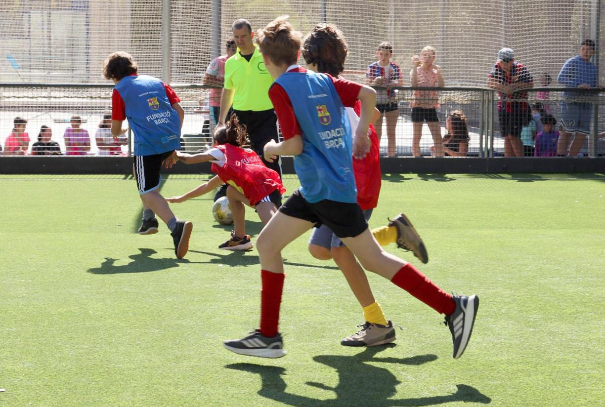 Torneig de futbol escolar 6 vs 6 a Ribes. Eix