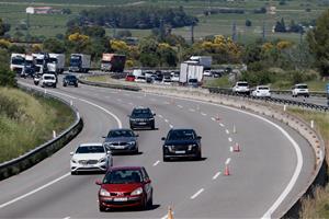 Transports treballa per ampliar la capacitat de l'AP-7 entre Sant Celoni-Montornès i Martorell-Vilafranca. ACN