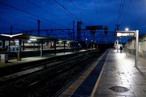 Trens aturats i sense conductors a Sant Vicenç de Calders en una nova jornada sense servei de Rodalies