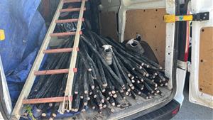 Tres detinguts per robar cable de coure de telefonia a Gelida