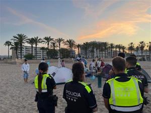 Un incendi a Ribes Roges i sis denúncies per alcoholèmia, principals incidències de la revetlla a Vilanova