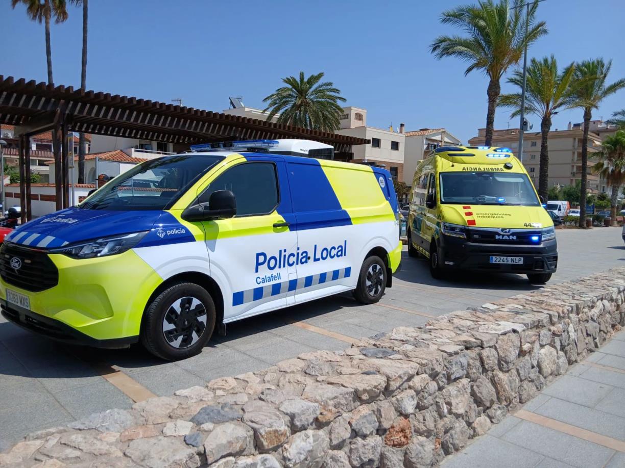 Una dona de 74 anys mor ofegada a la platja de l'Estany-Mas Mel de Calafell. Ajuntament de Calafell