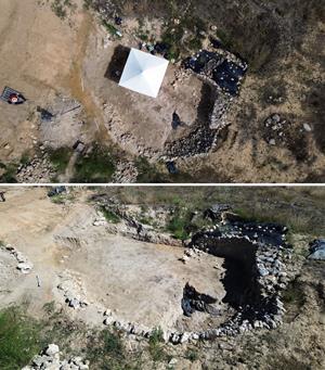 Una excavació a la Font de la Canya podria endarrerir els orígens de la cultura del vi al Penedès. Ajuntament d'Avinyonet