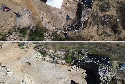 Una excavació a la Font de la Canya podria endarrerir els orígens de la cultura del vi al Penedès. Ajuntament d'Avinyonet