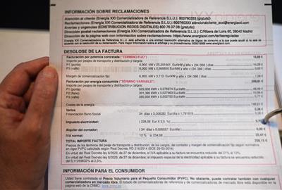 Una factura d'una comercialitzadora d'energia. ACN