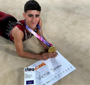 Víctor Sierra, campió d’Espanya