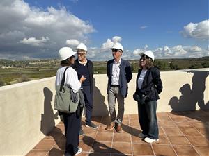 Vilafranca acabarà abans de final d’any sis habitatges de lloguer protegit al barri de les Clotes. Ajuntament de Vilafranca