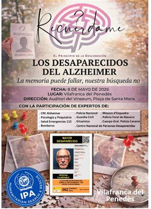 Vilafranca acull una jornada per visibilitzar l’Alzheimer i les persones desaparegudes. EIX