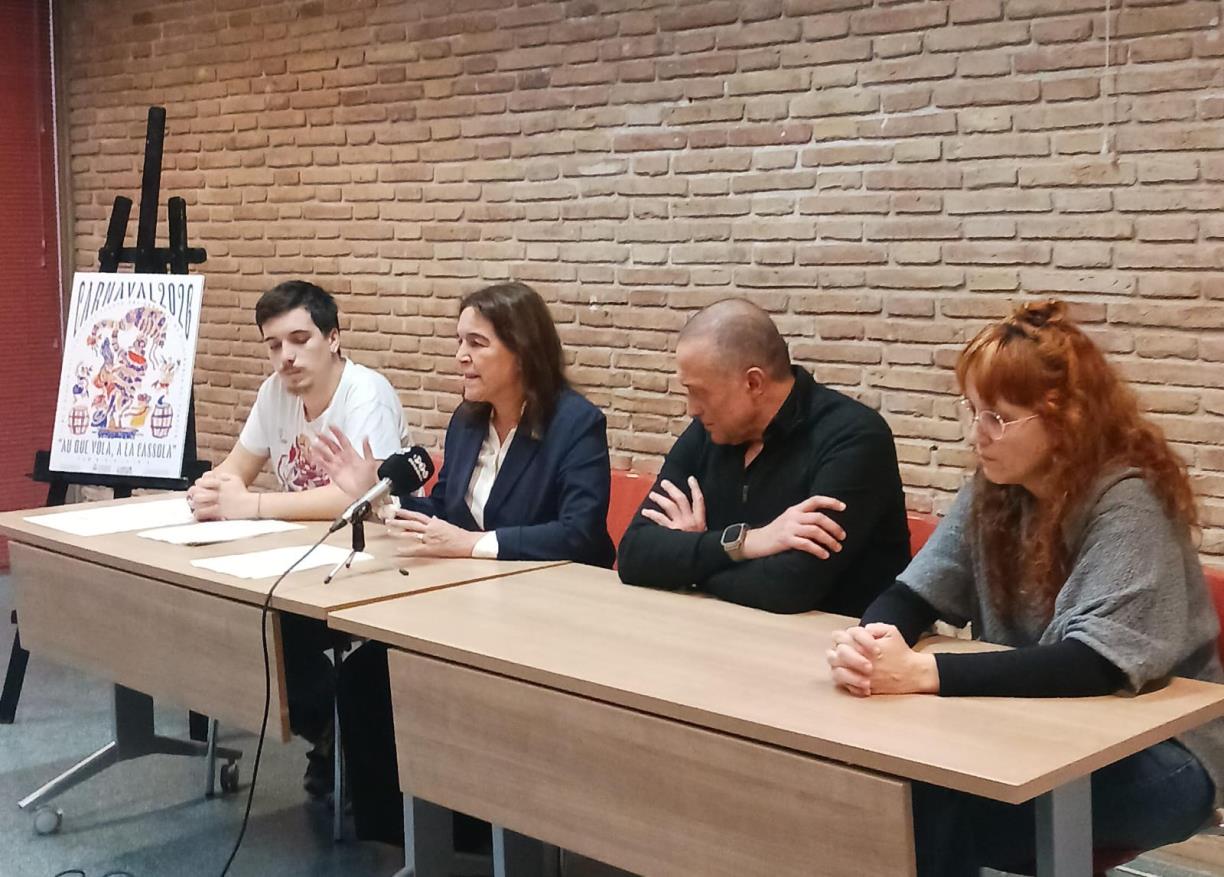 Vilafranca es prepara per rebre el Rei Carnestoltes i celebrar el Carnaval 2026. Ajuntament de Vilafranca