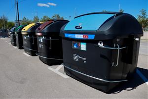 Vilafranca implanta contenidors intel·ligents amb l’objectiu d’incrementar un 20% la recollida selectiva el 2030. ACN