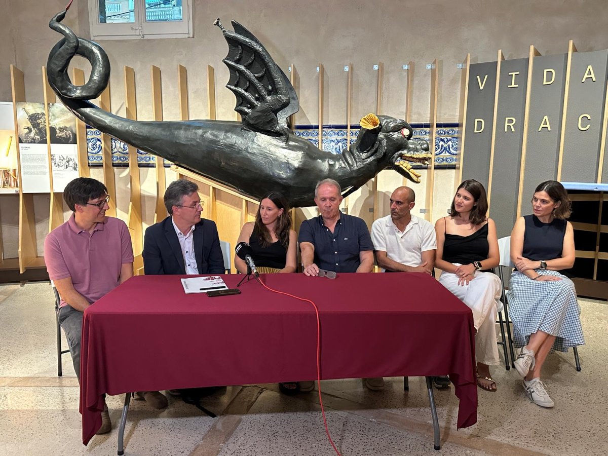Vilafranca presenta els cinc administradors de la Festa Major de 2027. Ajuntament de Vilafranca