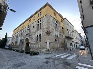 Vilafranca torna a optar a la Llei de Barris amb un projecte de 11,7 milions centrat en l'antic Hospital. Ajuntament de Vilafranca
