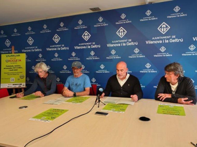 “Vilanova amb Bicicleta” vol convertir-se en una nova festa ciutadana dedicada a l’esport i la mobilitat sostenible. Ajuntament de Vilanova
