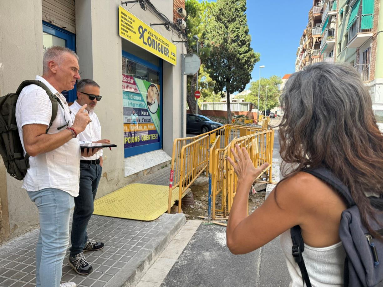 Vilanova destina 136.000 euros a millorar l’accessibilitat dels carrers i eliminar barreres. Ajuntament de Vilanova