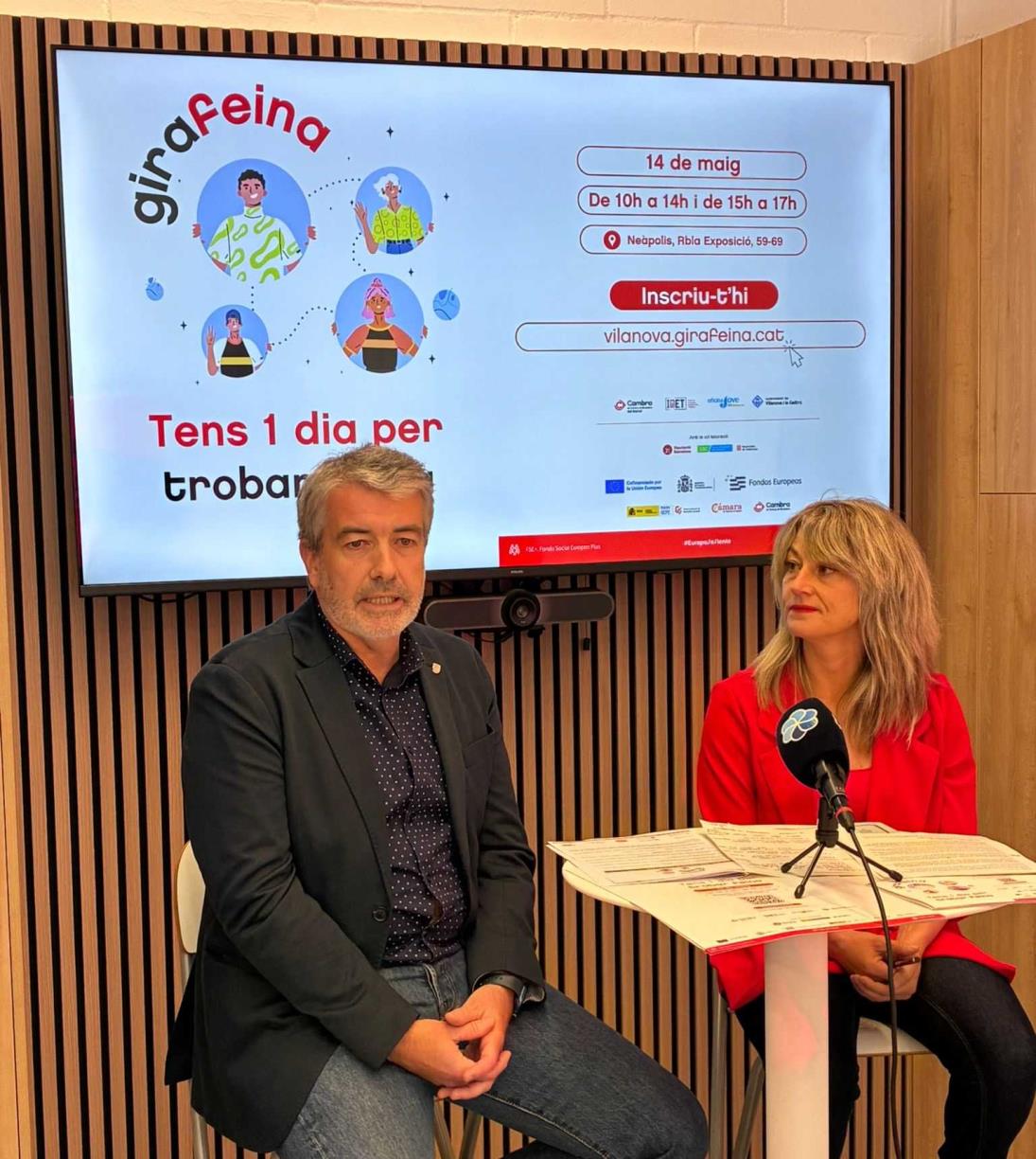 Vilanova i la Geltrú acollirà la GiraFeina 2026 amb més de 350 ofertes de feina. Cambra de Comerç