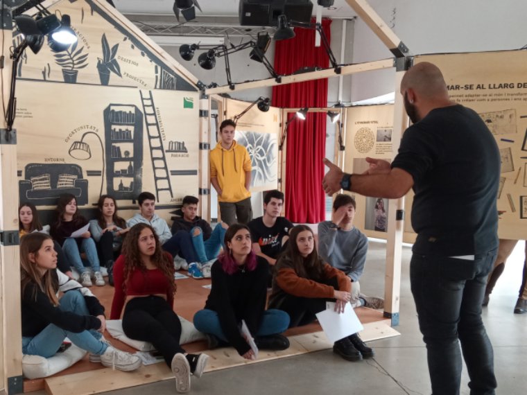 Vilanova i la Geltrú acull l’exposició interactiva “Transitar. Orientar-se en un món canviant”. Ajuntament de Vilanova