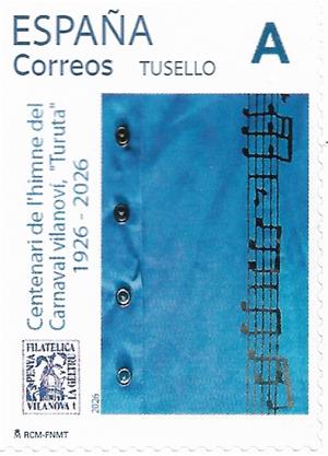 Vilanova i la Geltrú celebra el centenari del Turuta amb un segell commemoratiu. EIX