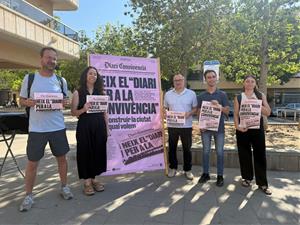 Vilanova i la Geltrú impulsa una campanya per fomentar la convivència a les places de la ciutat. EIX