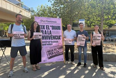 Vilanova i la Geltrú impulsa una campanya per fomentar la convivència a les places de la ciutat. EIX