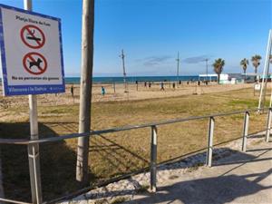 Vilanova i la Geltrú inicia la temporada de platges amb l'obertura de les guinguetes i noves restriccions