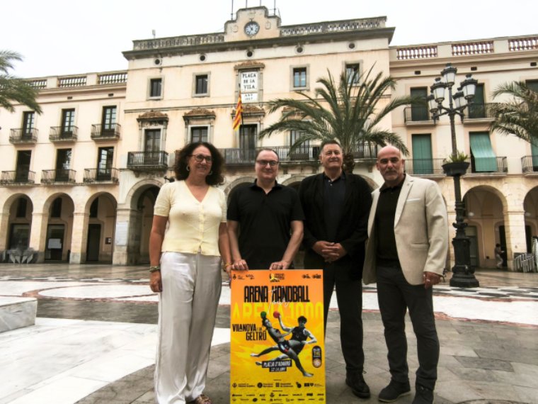 Vilanova i la Geltrú torna a obrir la temporada d’handbol platja amb 170 equips i un impacte econòmic superior als 400.000 euros. Ajuntament de Vilano