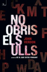 Portada del llibre No obris els ulls