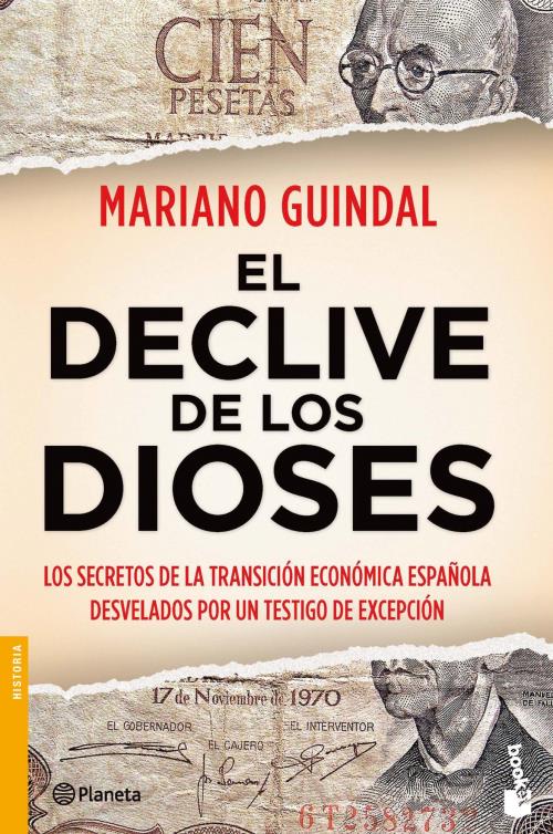 Portada del llibre El declive de los dioses