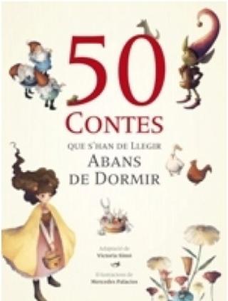 Portada del llibre 50 contes que s'han de llegir abans de dormir