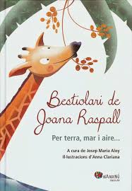 Portada del llibre Bestiolari de Joana Raspall