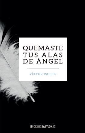 Portada del llibre Qemaste tus alas de ángel