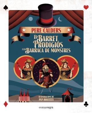 Portada del llibre El barret prodigiós i la barraca de monstres