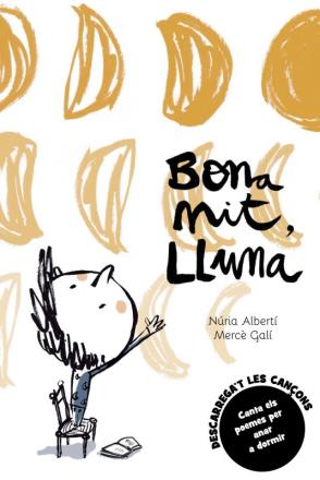 Portada del llibre Bona nit, Lluna; Els meus primers haikús