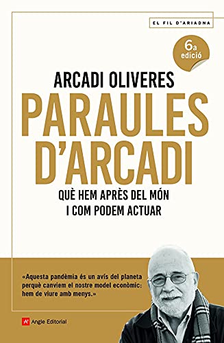 Portada del llibre Paraules d'Arcadi