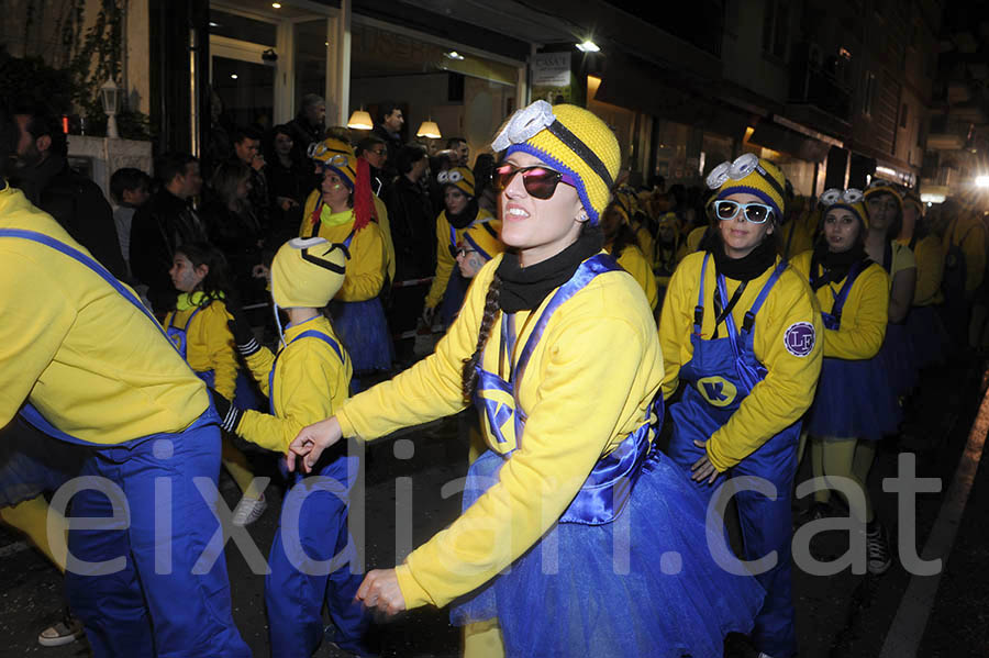 Rua del carnaval de Calafell 2015. Rua del Carnaval de Calafell 2015