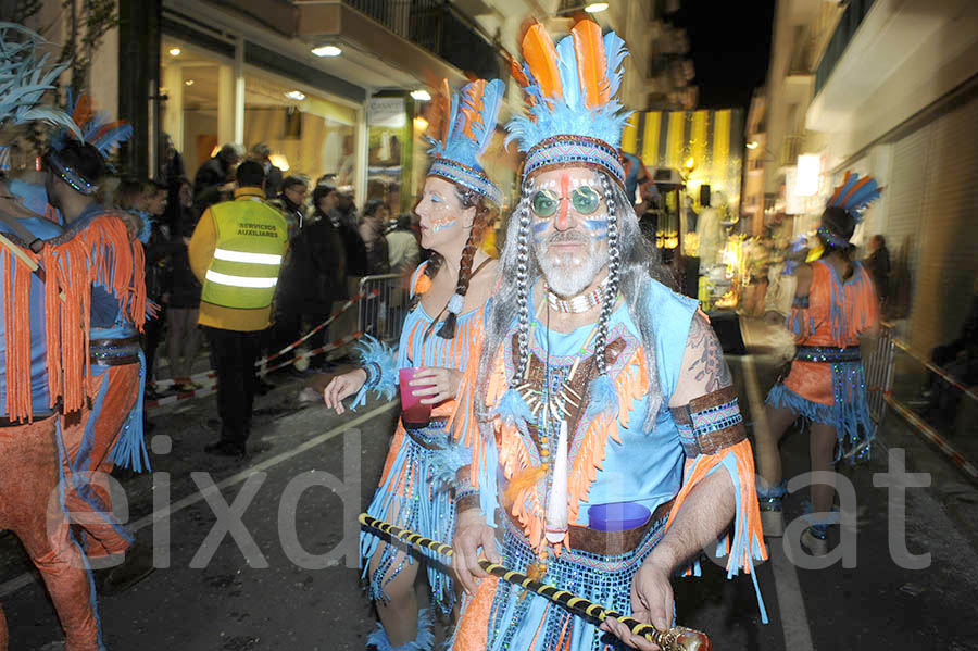 Rua del carnaval de Calafell 2015. Rua del Carnaval de Calafell 2015