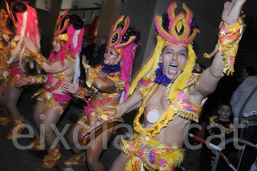 Rua del carnaval de Calafell 2015. Rua del Carnaval de Calafell 2015