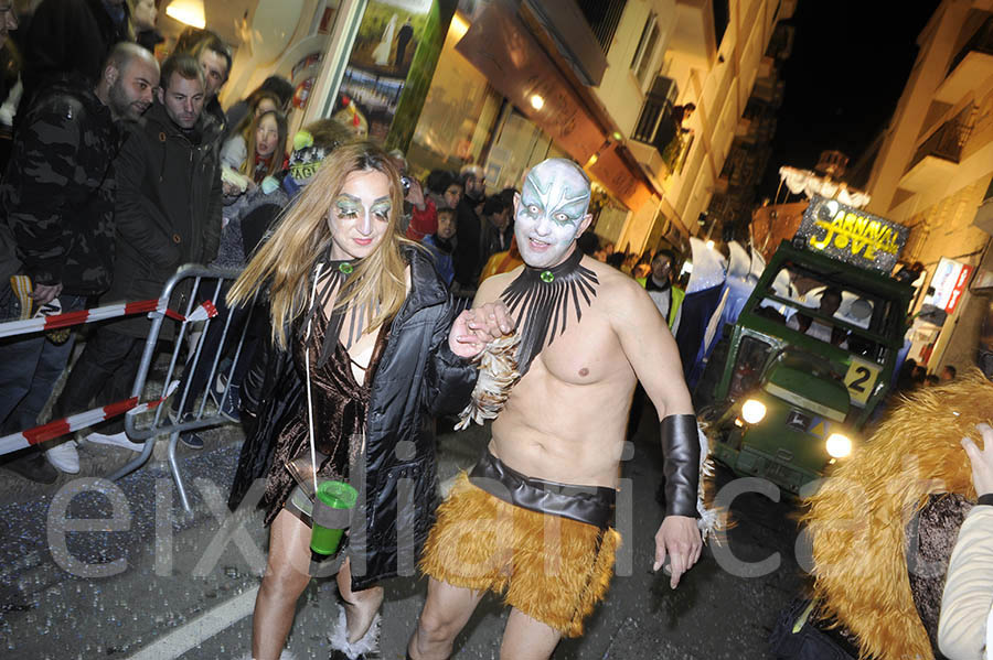 Rua del carnaval de Calafell 2015. Rua del Carnaval de Calafell 2015