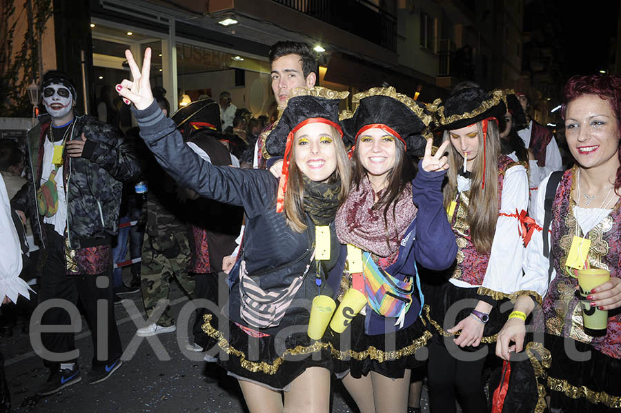 Rua del carnaval de Calafell 2015. Rua del Carnaval de Calafell 2015