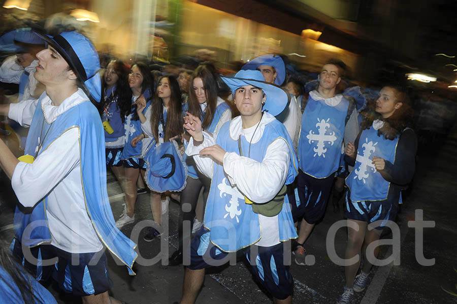 Rua del carnaval de Calafell 2015. Rua del Carnaval de Calafell 2015