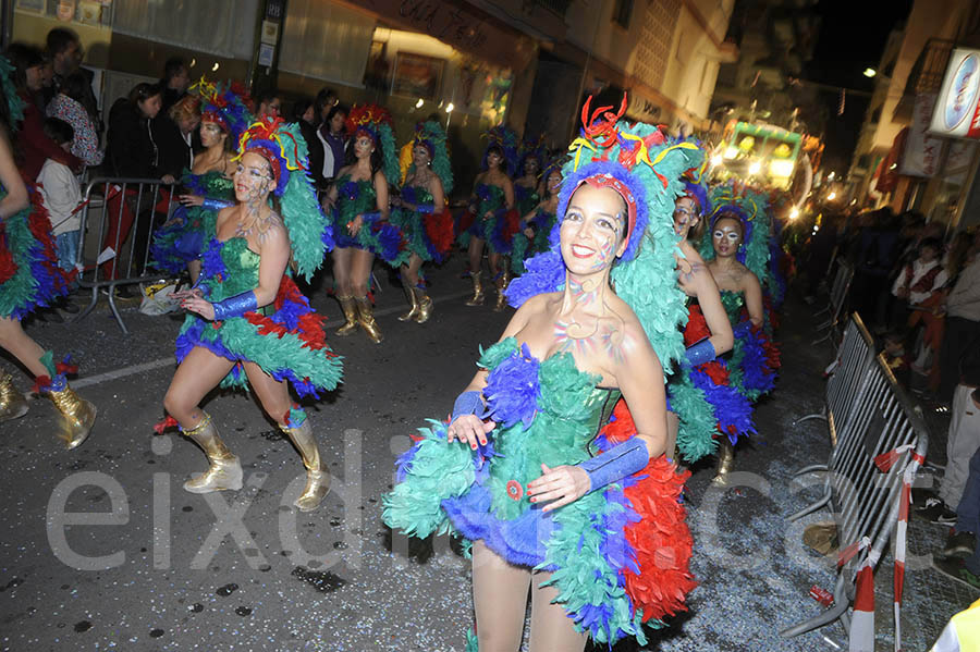 Rua del carnaval de Calafell 2015. Rua del Carnaval de Calafell 2015