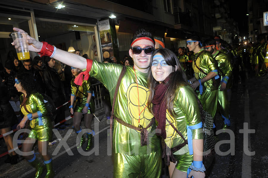 Rua del carnaval de Calafell 2015. Rua del Carnaval de Calafell 2015