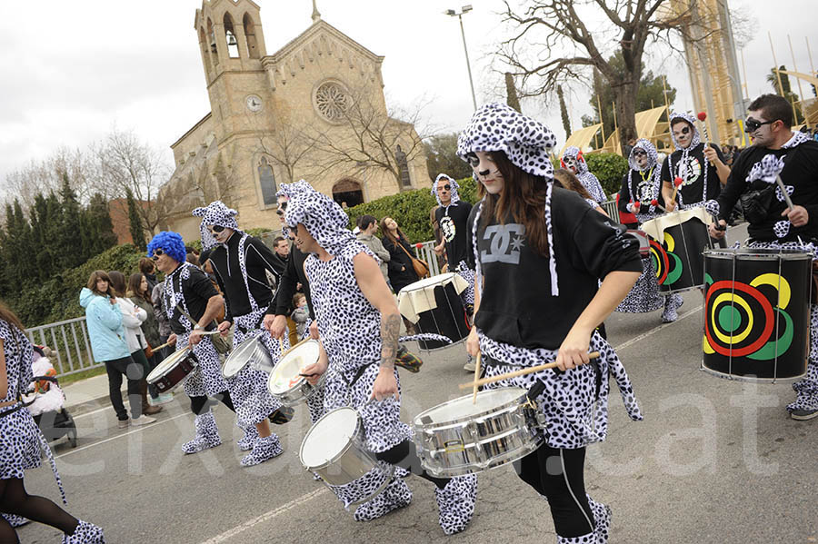 Rua del carnaval de Santa Margarida i els Monjos 2015. Rua del Carnaval de Santa Margarida i els Monjos 2015