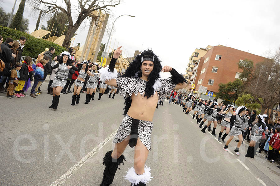 Rua del carnaval de Santa Margarida i els Monjos 2015. Rua del Carnaval de Santa Margarida i els Monjos 2015