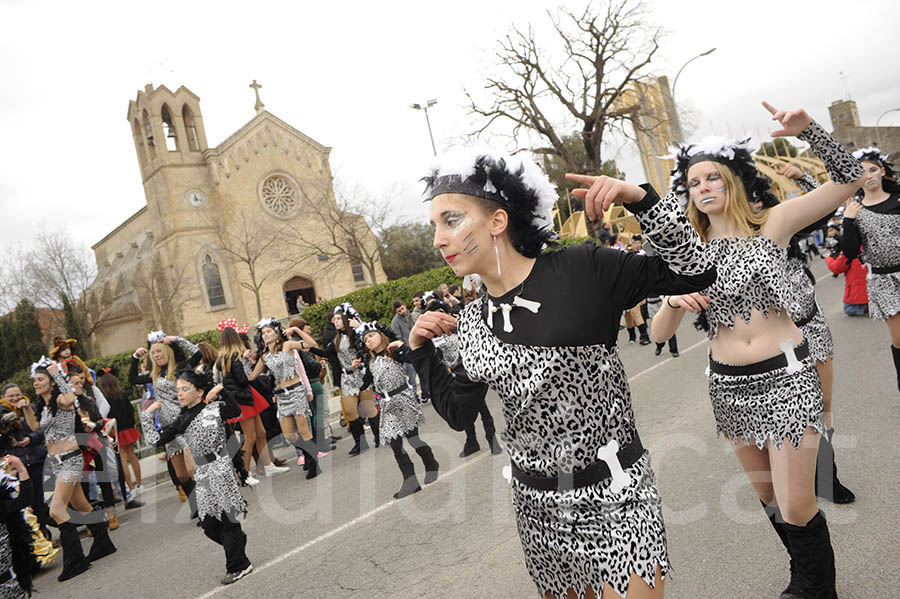 Rua del carnaval de Santa Margarida i els Monjos 2015. Rua del Carnaval de Santa Margarida i els Monjos 2015