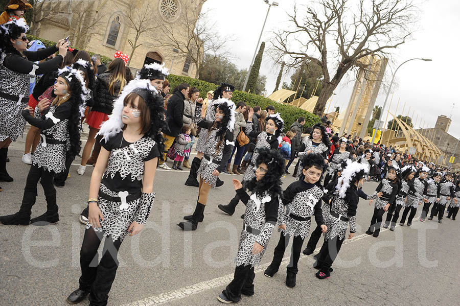 Rua del carnaval de Santa Margarida i els Monjos 2015. Rua del Carnaval de Santa Margarida i els Monjos 2015