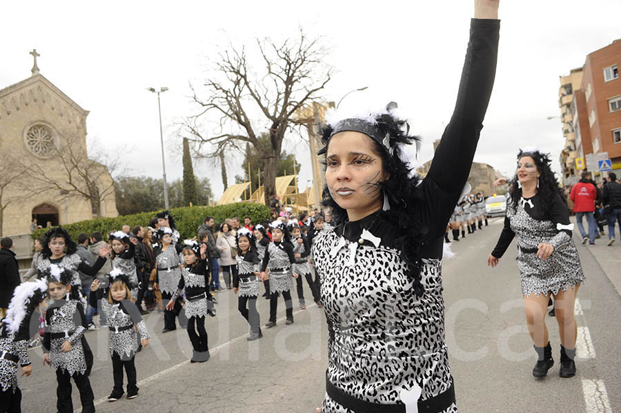 Rua del carnaval de Santa Margarida i els Monjos 2015. Rua del Carnaval de Santa Margarida i els Monjos 2015