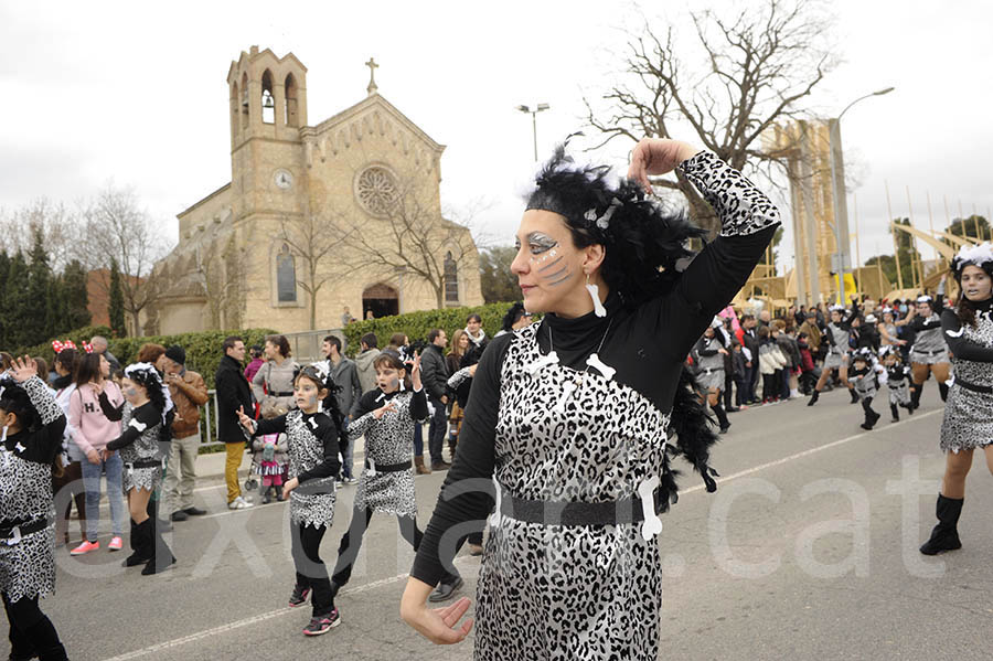 Rua del carnaval de Santa Margarida i els Monjos 2015. Rua del Carnaval de Santa Margarida i els Monjos 2015