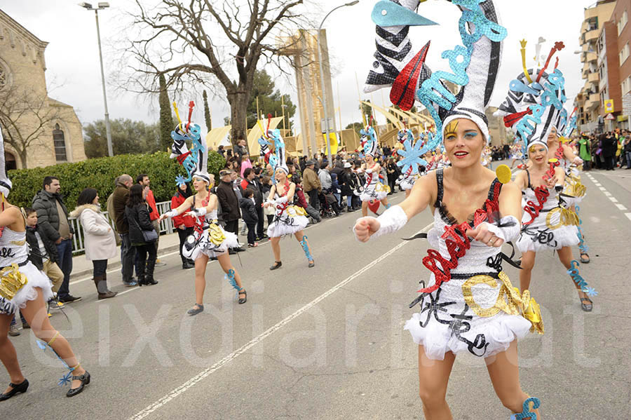 Rua del carnaval de Santa Margarida i els Monjos 2015. Rua del Carnaval de Santa Margarida i els Monjos 2015