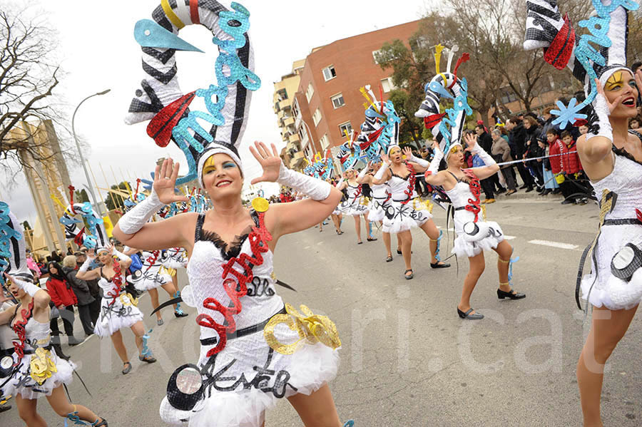 Rua del carnaval de Santa Margarida i els Monjos 2015. Rua del Carnaval de Santa Margarida i els Monjos 2015